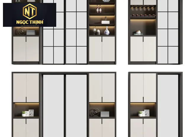 TỦ RƯỢU NGỌC THỊNH TỦ RƯỢU GỖ SỒI TỰ NHIÊN